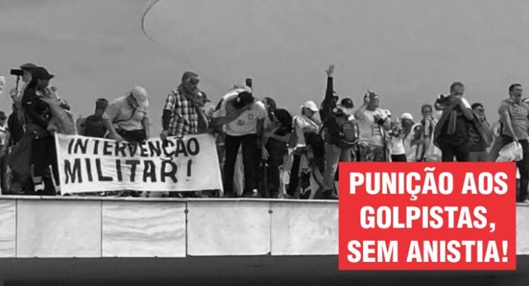 Sinasefe pede respeito à democracia e punição a golpistas