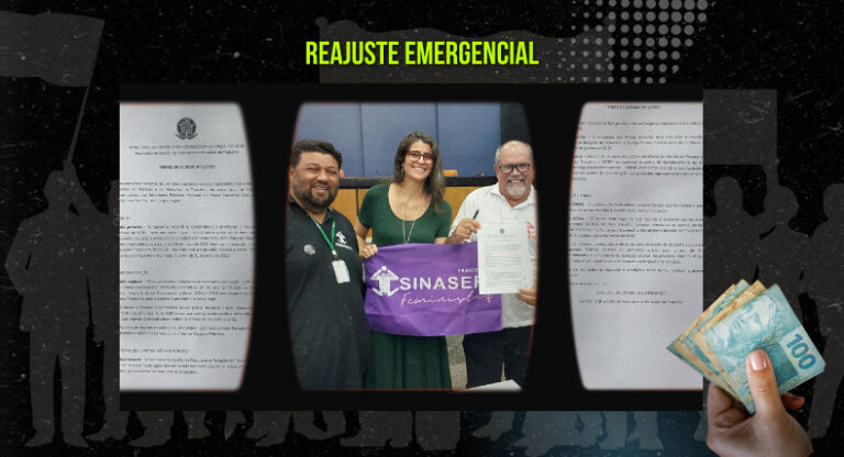 Sinasefe assina termo de acordo para reajuste de 9%