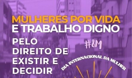 8 de março terá ato unificado em Santa Maria