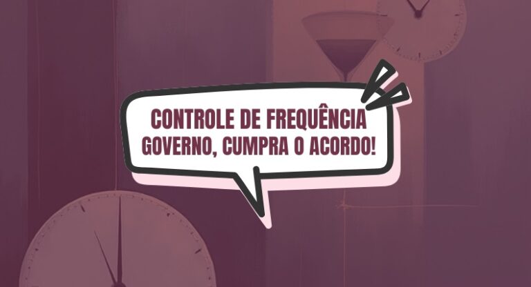 Sindicato cobra que governo cumpra acordo sobre fim do controle de frequência docente