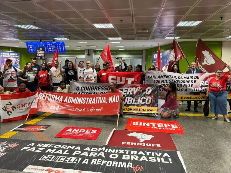 Mobilização contra a Reforma Administrativa segue firme